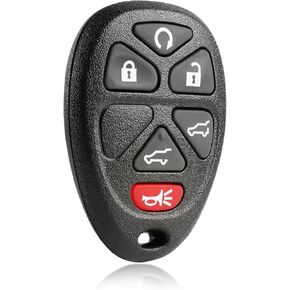 Car Key Fob Keyless Entry Remote fits 2007-2014 Chevy Tahoe Suburban / 2007-2014 Cadillac Escalade / 2007-2014 GMC Yukon (fits Part # 15913427, 20869057, 22756462)