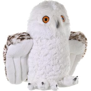 Wild Republic Snowy Owl Plush, Stuffed Animal, Plush Toy, Gifts for Kids, Cuddlekins, 12 Inches