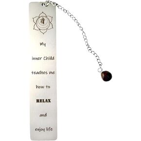 Chakra Mindfulness Inspirational Bookmark (Chakra 1)