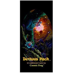 Cosmic Frog: Devious Pack - Mini Expansion, Includes 12 New Cards, Strategy Board Game, Collection-Combat-Theft