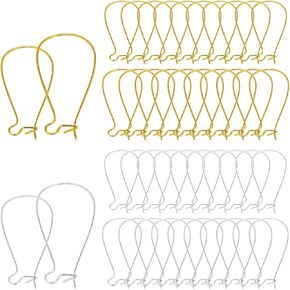 100pcs Hexagon Open Bezel Pendants Hexagon Hollow Frame Hexagon Linking Ring Connector for DIY Bracelet Necklace Earring Making(Gold&Silver,16mm)