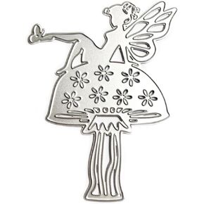Mushroom Fairy Metal Cutting Dies Scrapbooking Die Cuts Metal Cut Stencils Embossing Template for Card Making Photo Album Paper Card Dies Card Making Accessories Scrapbooking Die-Cuts