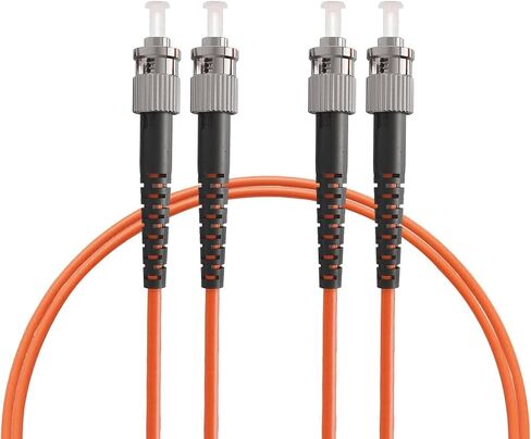 ST to ST Fiber Patch Cable, 3M (9.84ft) Multimode Duplex 50/125um OM2 LSZH Fiber Jumper- ST ST Fiber Patch Cords in Kuwait