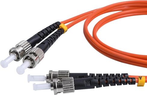 ST to ST Fiber Patch Cable, 3M (9.84ft) Multimode Duplex 50/125um OM2 LSZH Fiber Jumper- ST ST Fiber Patch Cords in Kuwait