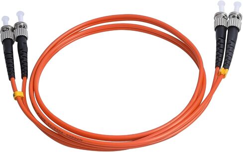 ST to ST Fiber Patch Cable, 3M (9.84ft) Multimode Duplex 50/125um OM2 LSZH Fiber Jumper- ST ST Fiber Patch Cords in Kuwait