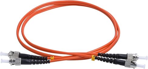 ST to ST Fiber Patch Cable, 3M (9.84ft) Multimode Duplex 50/125um OM2 LSZH Fiber Jumper- ST ST Fiber Patch Cords in Kuwait