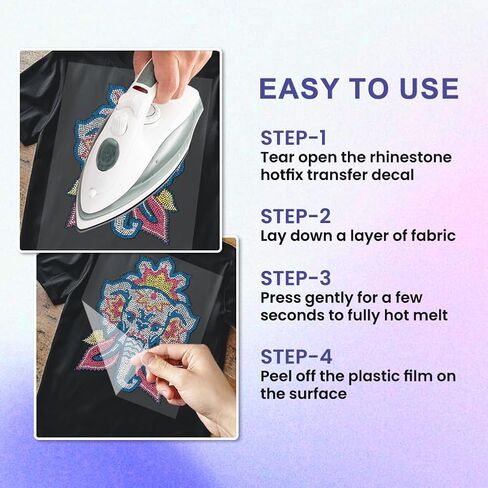 Summer Rhinestone Iron on Transfer Sea Turtles Bling Diamond Hotfix Patches for Clothes, 11.6"x8.2" Large Blue Iron On Sequin Applique for Jeans Jacket Caps Bag T-Shirts Shoes DIY Decor in Saudi Arabia