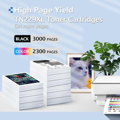 TN229XL لـ Brother Toner Cartridges TN229 TN229XL المستخدمة مع MFC-L3780CDW HL-L3280CDW MFC-L3720CDW HL-L3220CDW HL-L3295CDW HL-L8245CDW FLITER in Kuwait
