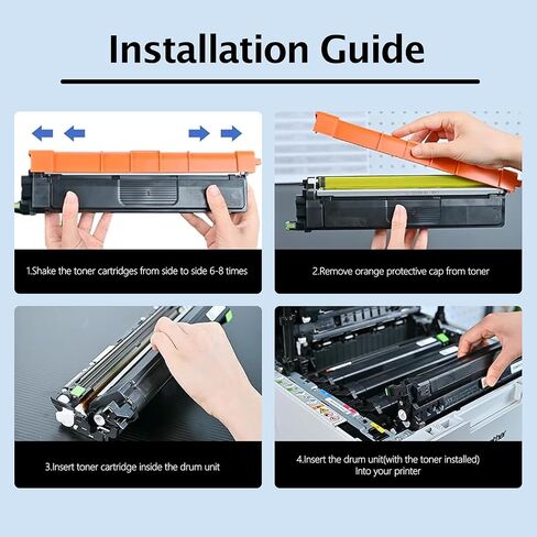 TN229XL لـ Brother Toner Cartridges TN229 TN229XL المستخدمة مع MFC-L3780CDW HL-L3280CDW MFC-L3720CDW HL-L3220CDW HL-L3295CDW HL-L8245CDW FLITER in Kuwait