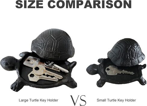 yukaba cast iron key kyder لمعظم الأحجام - ملحق حديقة الديكور الداخلي في الهواء الطلق لأزرار الأذن والخاتم ومقطع ورقي in Kuwait