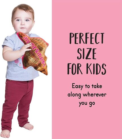 Plush Talking My Mermaids Toy Set | Includes 4 Soft and Lovable Plush Mermaids | with A Plush Conch Shell Shaped Carrier | Great Gift for Baby/Toddler Girls or Boys in Saudi Arabia