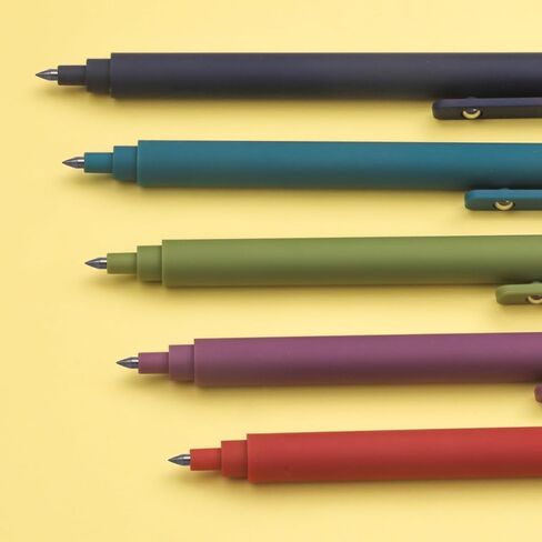 Gel Pen Black 0.5mm النقطة الدقيقة للمناصب الحبر القابلة للسحب لمستلزمات Office Office للنساء (10pcs Morandi & Vintage) in Kuwait