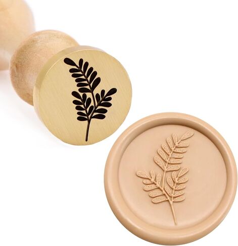 Wax Seal Stamp Flora Wax Seal Laser Engraving Beautifully Crafted Suitable for Envelope Postcards, Invitations, Gift Packaging Sealed Wedding in Kuwait