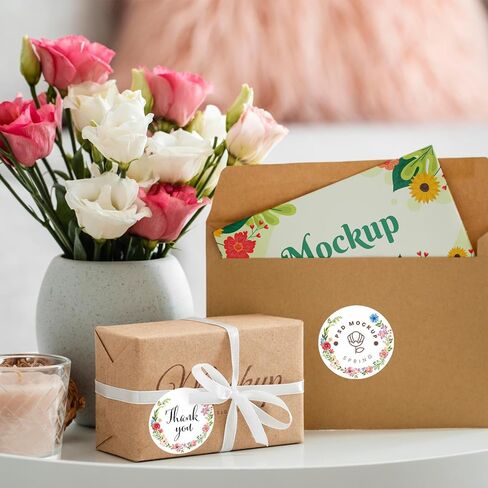 2IN Easter Plaid Direct Thermal Labels Colorful Checkered Label Stickers Spring Round Self-Adhesive Printer Decals for DIY Name Tag Logo Design, 500 Pcs in Kuwait