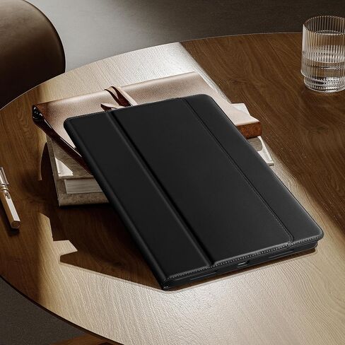 حافظة جلدية من auaua لجهاز iPad Pro 11 2024 (M4)، مع حامل قلم رصاص وجيب، رؤية متعددة الزوايا، إغلاق مغناطيسي، نوم/تنبيه تلقائي (بني) in Kuwait