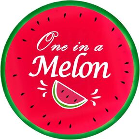 One in a Melon Birthday Party Stickers,2 Inch Watermelon First Birthday Label for Party Favors Decoration,Perfect for Candies Bags,120 Pcs Per Pack