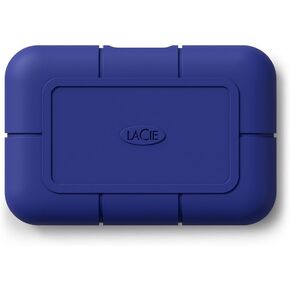 LaCie Rugged SSD Pro 1TB Solid State Drive — USB-C Thunderbolt 3, Drop Shock Dust Water Resistant, for Mac and PC Computer Desktop Laptop, 1 Mo Adobe CC (STHZ1000800)