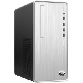 كمبيوتر مكتبي HP Pavilion، AMD Ryzen 7 5700G، ذاكرة وصول عشوائي 16 جيجابايت، محرك أقراص SSD سعة 256 جيجابايت وقرص صلب سعة 1 تيرابايت، Windows 11، Wi-Fi 5 وبلوتوث، 9 منافذ USB، مجموعة لوحة مفاتيح وماوس سلكية، برج كمبيوتر مدمج مسبقًا (TP01) -2060، 2022)