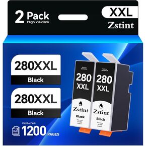 280xxl Ink Black Cartridge High Comple Combo 2 Pack Pack Pack لـ Canon PGI280XXL Ink لـ TR8620 TS9521C TS6220 TS6300 TS6320 TS702A TS8100 TS82222 TS8300 TS8320 TS8322 TS9100