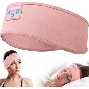 Perytong Wireless Sleep Headphones-Bluetooth Headband-Sleeping Headphones-Sleep Headband Headphones for Side Sleeper, Elastic Music Headband Cozy ASMR Wireless Eye Mask Tech Gadgets for Women Men