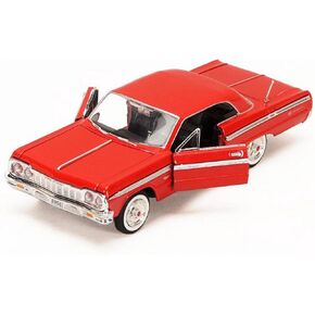 1964 Impala Red 1/24 Diecast Model Car بواسطة Motormax