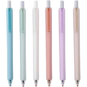 Dohobby Gel Pen 6pcs البلاستيك 0.5 مم قلم قلم هدية جديدة