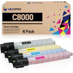 استبدال خرطوشة الحبر المتوافقة لـ Versalink C8000 السعة العالية لـ Xerox 106R04049 106R04046 106R04047 106R04048 لـ Xerox Versalink C8000 الطابعة (أسود سايان أرجواني أصفر)