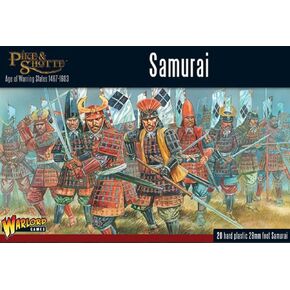 ألعاب Warlord Games Samurai مشاة - 28 ملم مصغرات من البلاستي