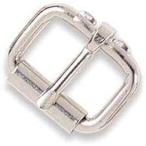 Tandy Leather Roller Buckle 3/4 "(19 مم) لوحة النيكل 1521-00
