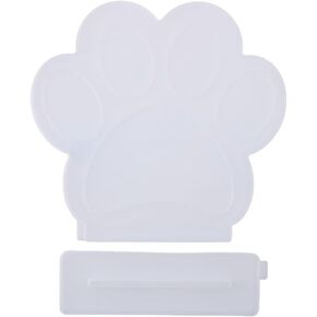 Paw Shape Photo Frame Moulds, Picture Frames Silicone Mould Resin Epoxy Moulds for DIY Art Crafts Home Desktop Decoration