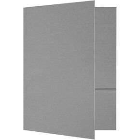 Luxpaper 6 "× 9" مجلدات عرض تقديمي صغير | جيبان | الكتان الأزرق البحري | 100 رطل. تغطية | 25 كتي