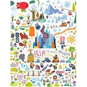 Ceaco - Disney - Zootopia - 300 Oversized Piece Jigsaw Puzzle