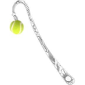UJIMS Tennis Gifts for Tennis Lovers Tennis Ball Bookmarks for Book Nerd Literary Reader Gift for Book Lovers