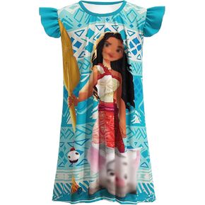 Girls Kids Princess Movie 2 ملابس ملابس عيد ميلاد غير رسمية من 3 إلى 12 عامًا
