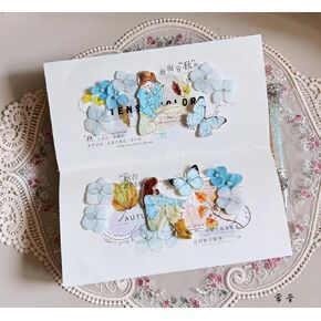 Dingding Vol7-23 ملصقات شريط الحيوانات الأليفة الهادئة ، قبلة غير لامع ، 1.97 في x 10.94 YD ، التصميم الأصلي ، لمستلزمات سجل القصاصات in Kuwait