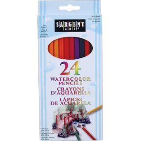 Sargent Art 22-7205 24 Count Count Color Matercolor Pencil Set