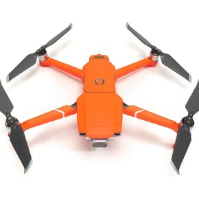 Wrapgrade Poly Skin for DJI Mavic 2 Main Unit (Neon Orange)