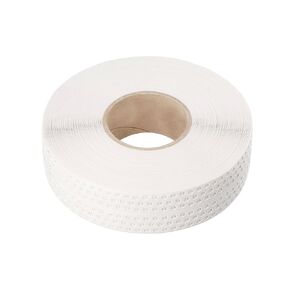 131.2 Ft x 1.97 Inch Drywall Corner Tape, PVC Self-Adhesive Drywall Corner Bead for Inside Outside Corner, White