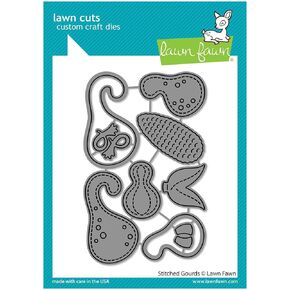 Lawn Fawn LF3246 Stitched Gourds Dies