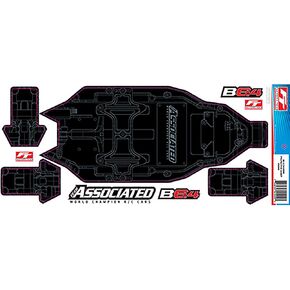 Team Associated RC10B6.4 FT Chassis Protective Sheet +3mmprinted ASC91999 Electric Car/Truck Option Parts
