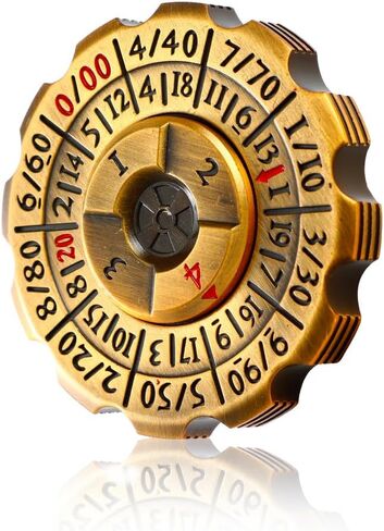 7-in-1 DND Dice and Fidget Spinner Dice Set, Dungeons and Dragons Role Playing Dice, Metal D&D Spinner Dice Set in Saudi Arabia