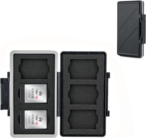 (NOT FIT CF Card) CFexpress Type A Card Case, SD Card Case Holder Storage, Water-Resistant Shockproof Memory Card Case Ogranizer for 12 SD Card, 12 CFexpress Type-A Card for Sony A1 A7SIII A7S3 Camera in Saudi Arabia