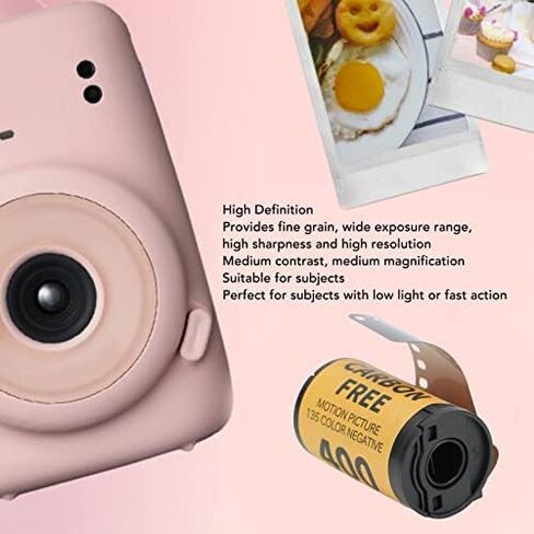 Camera Color Film, 320‑400 Degrees ISO 35mm Fine Grain Wide Exposure Latitude HD Camera Color Negative Film Photographic Camera Color Print Film for 135 Cameras, 1.9x0.9in (18 Sheet) in Saudi Arabia