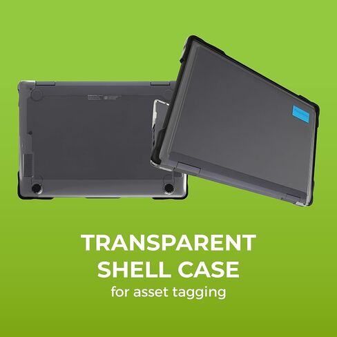Gumdrop SlimTech Laptop Case Fits HP Chromebook x360 11 G3 EE (2in1). Designed for K-12 Students, Teachers and Classrooms – Drop Tested, Rugged, Shockproof Bumpers for Reliable Device Protection–Black in Saudi Arabia