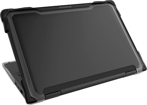 Gumdrop SlimTech Laptop Case Fits HP Chromebook x360 11 G3 EE (2in1). Designed for K-12 Students, Teachers and Classrooms – Drop Tested, Rugged, Shockproof Bumpers for Reliable Device Protection–Black in Saudi Arabia
