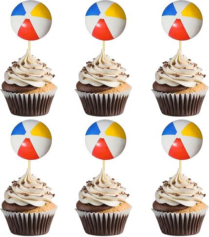 24 PCS كرة السلة كب كيك أعلى الأقطار مزدوجة بطباعة الكرة الرياضية كب كيك للاختيار لكرة السلة موضوع استحمام الطفل أطفال عيد ميلاد ديكورات الكعكة لوازم اللوازم in Kuwait