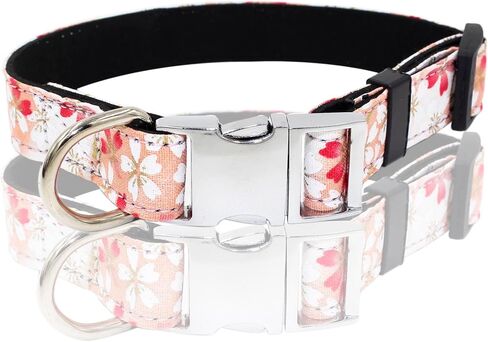 Serijoars Easter Day Dog Collar, Cotton Designer Dogs Collar Cute Flower Dog Collars for Girl Female Puppy Collar for Small Medium Large Dog Gift (XS, Blue Flag) in Saudi Arabia