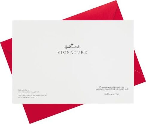 Hallmark Signature Christmas Card (Christmas Train) in Saudi Arabia