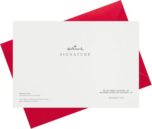 Hallmark Signature Christmas Card (Christmas Train) in Saudi Arabia