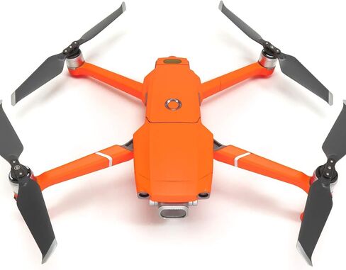 Wrapgrade Poly Skin for DJI Mavic 2 Main Unit (NEON Orange) in Saudi Arabia